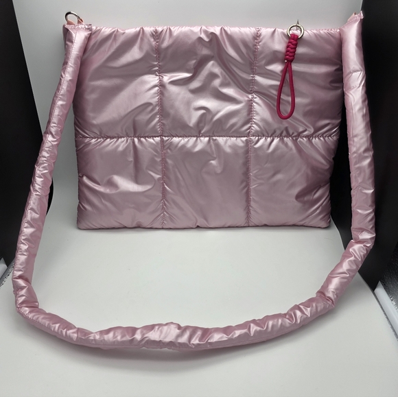 Handbags - Pink Quilted Women's Bag